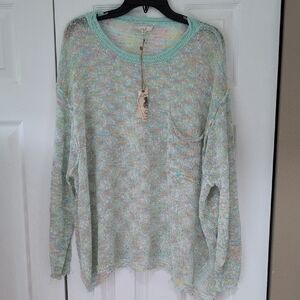 NEW Easel Multicolor Knit Sweater - Size S
